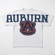 AUBURN TIGERS DRIP CULTURE RELAXED FIT CREWNECK TEE