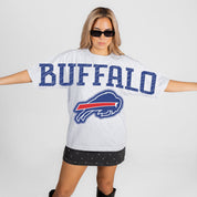 BUFFALO BILLS DRIP CULTURE RELAXED FIT CREWNECK TEE