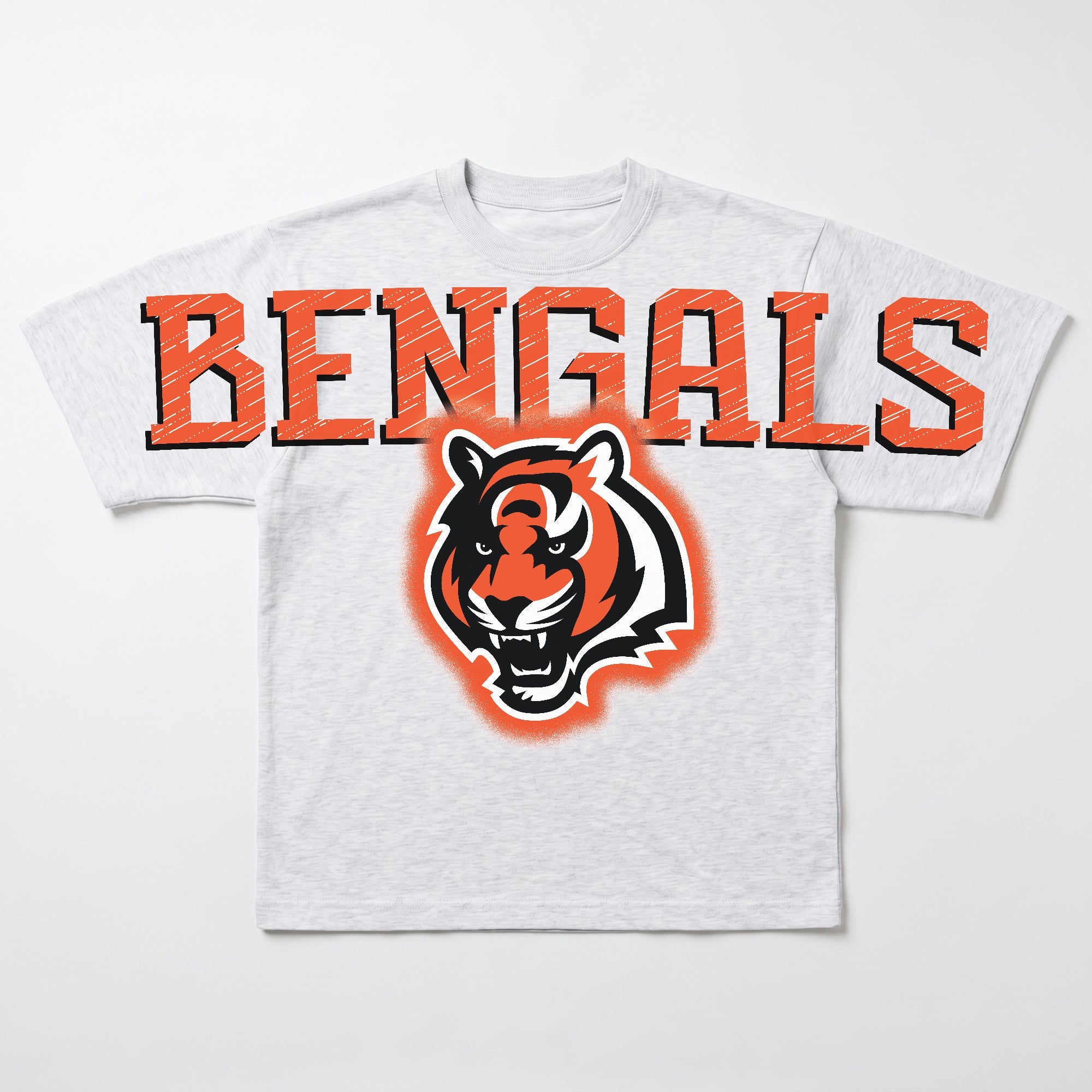 CINCINNATI BENGALS DRIP CULTURE RELAXED FIT CREWNECK TEE