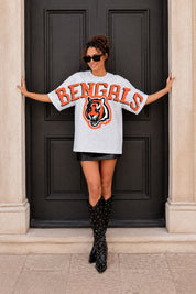 CINCINNATI BENGALS DRIP CULTURE RELAXED FIT CREWNECK TEE