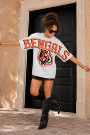 CINCINNATI BENGALS DRIP CULTURE RELAXED FIT CREWNECK TEE