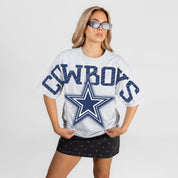 DALLAS COWBOYS DRIP CULTURE RELAXED FIT CREWNECK TEE