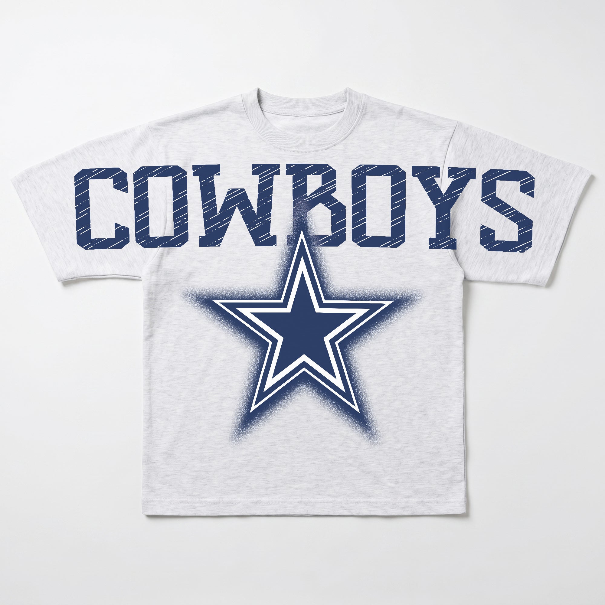 DALLAS COWBOYS DRIP CULTURE RELAXED FIT CREWNECK TEE