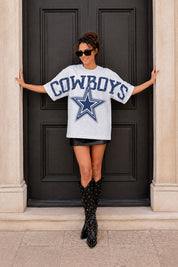 DALLAS COWBOYS DRIP CULTURE RELAXED FIT CREWNECK TEE