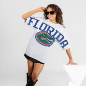 FLORIDA GATORS DRIP CULTURE RELAXED FIT CREWNECK TEE