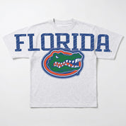 FLORIDA GATORS DRIP CULTURE RELAXED FIT CREWNECK TEE