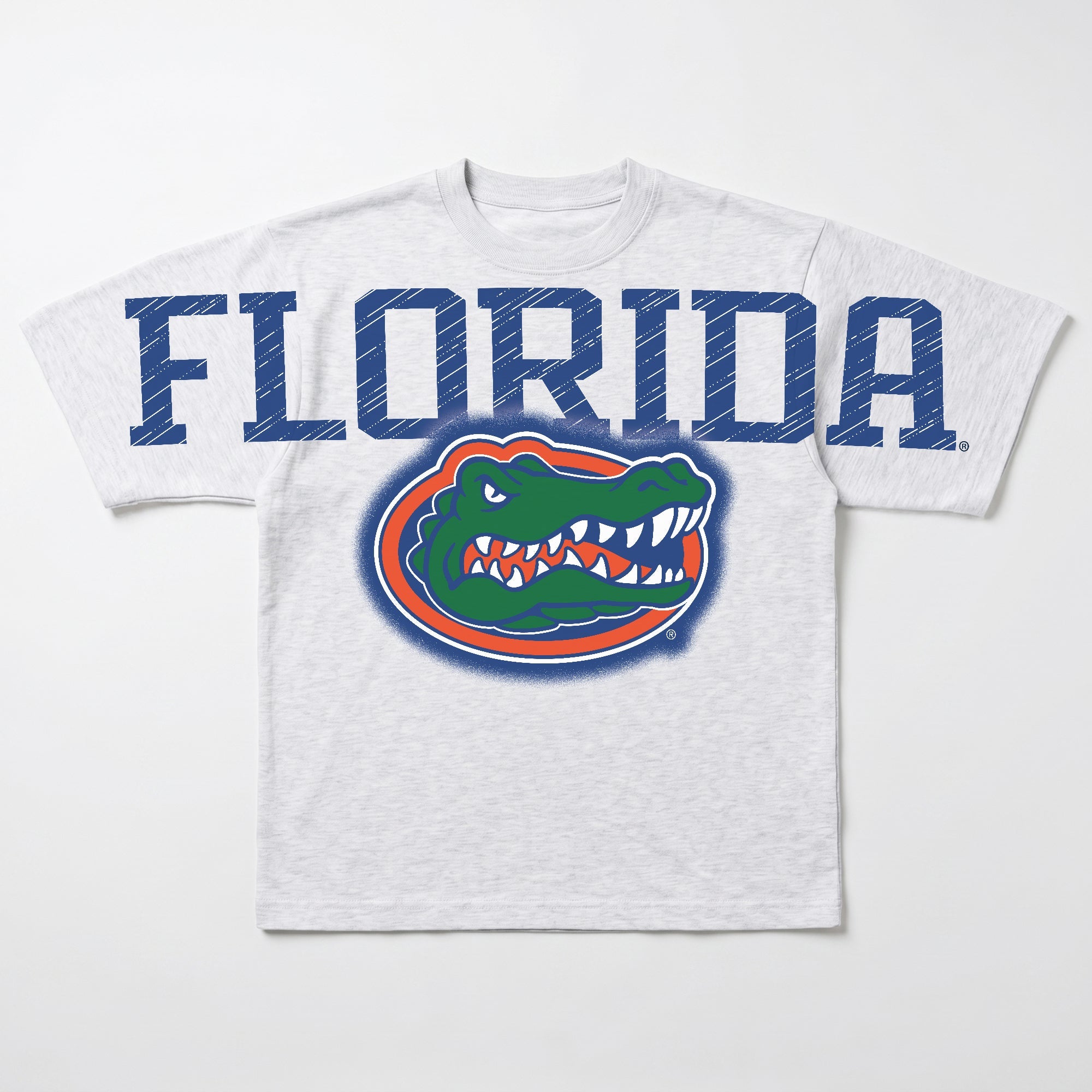 FLORIDA GATORS DRIP CULTURE RELAXED FIT CREWNECK TEE