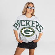 GREEN BAY PACKERS DRIP CULTURE RELAXED FIT CREWNECK TEE