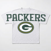 GREEN BAY PACKERS DRIP CULTURE RELAXED FIT CREWNECK TEE