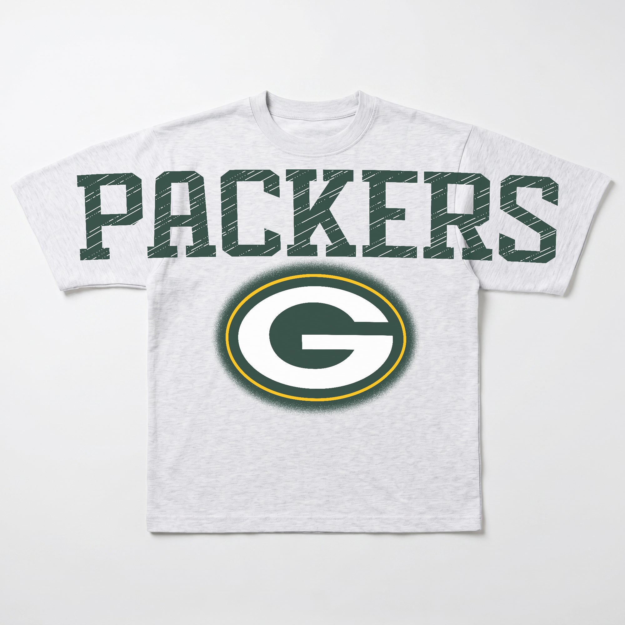 GREEN BAY PACKERS DRIP CULTURE RELAXED FIT CREWNECK TEE