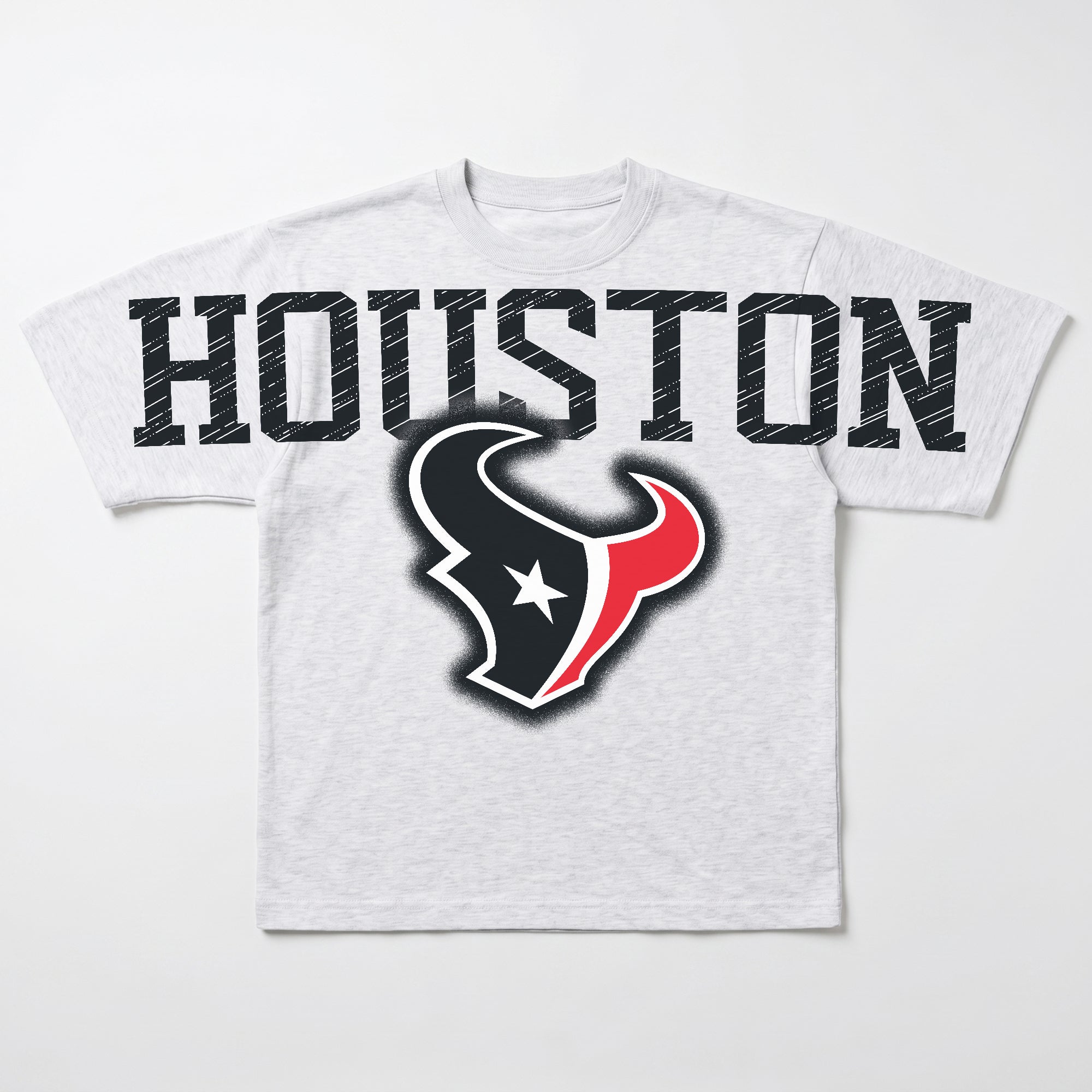 HOUSTON TEXANS DRIP CULTURE RELAXED FIT CREWNECK TEE