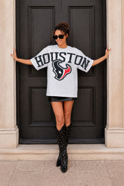 HOUSTON TEXANS DRIP CULTURE RELAXED FIT CREWNECK TEE