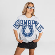 INDIANAPOLIS COLTS DRIP CULTURE RELAXED FIT CREWNECK TEE