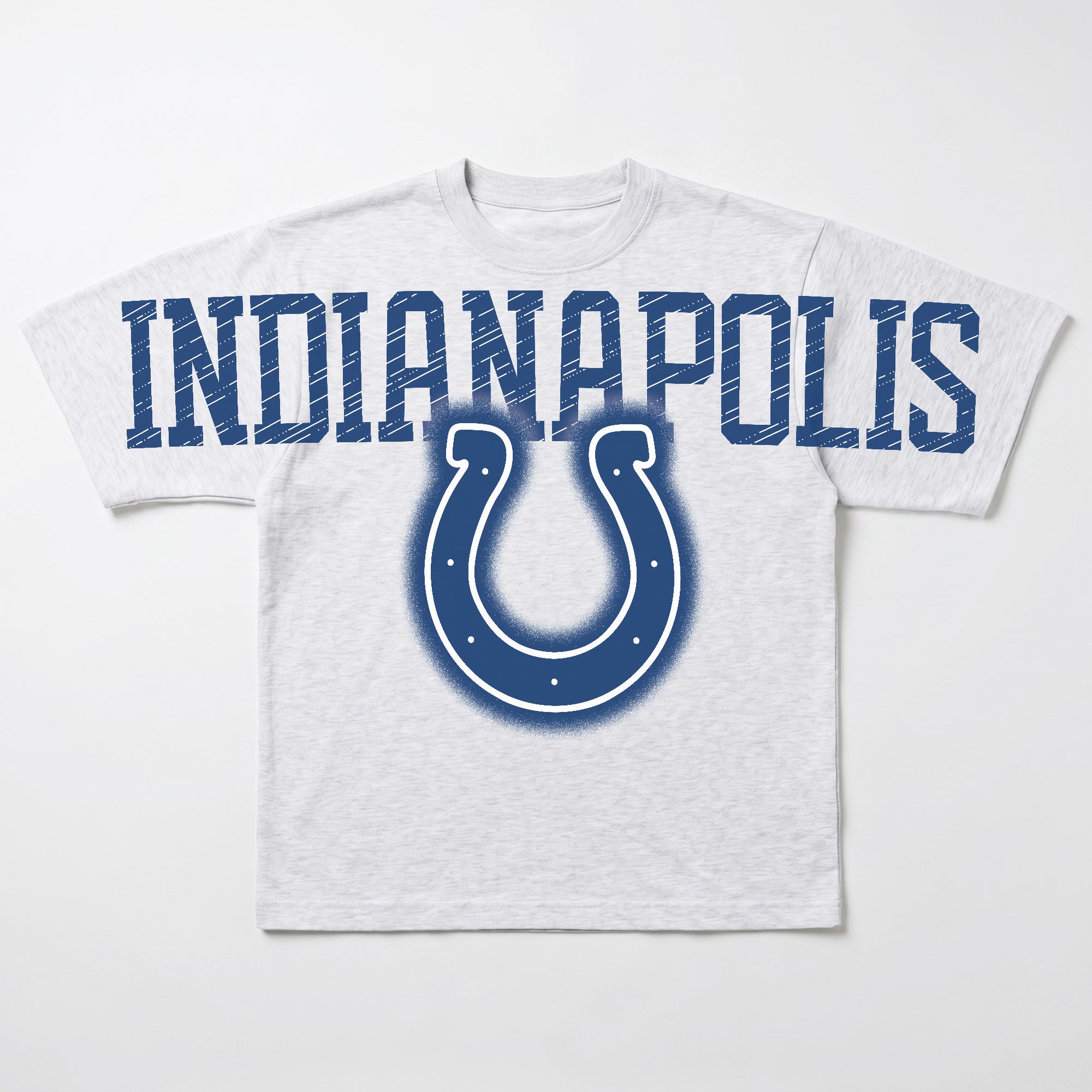 INDIANAPOLIS COLTS DRIP CULTURE RELAXED FIT CREWNECK TEE