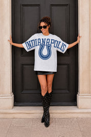 INDIANAPOLIS COLTS DRIP CULTURE RELAXED FIT CREWNECK TEE