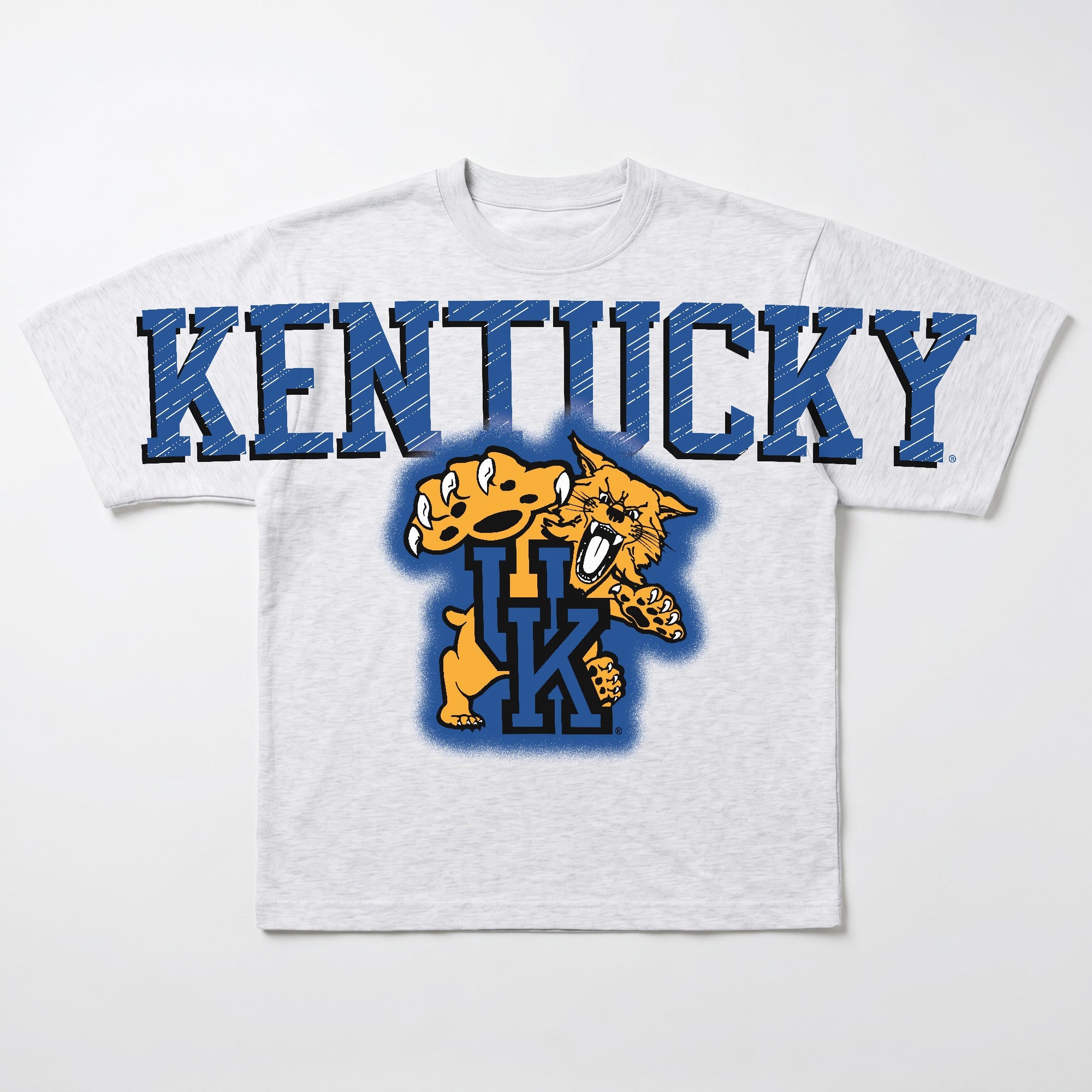 KENTUCKY WILDCATS DRIP CULTURE RELAXED FIT CREWNECK TEE