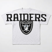 LAS VEGAS RAIDERS DRIP CULTURE RELAXED FIT CREWNECK TEE