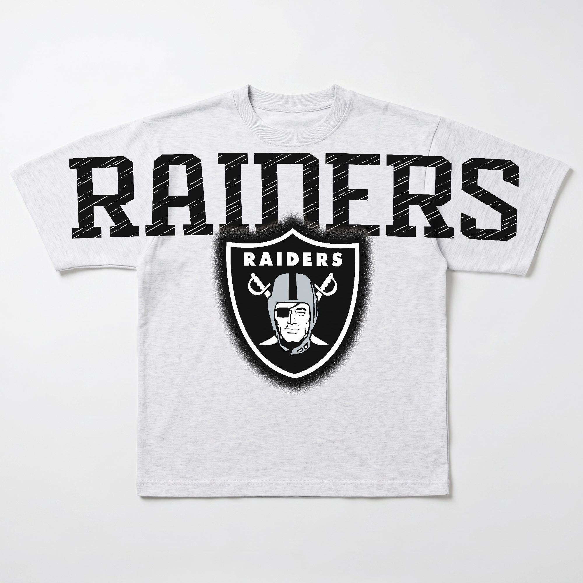 LAS VEGAS RAIDERS DRIP CULTURE RELAXED FIT CREWNECK TEE