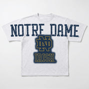 NOTRE DAME FIGHTING IRISH DRIP CULTURE RELAXED FIT CREWNECK TEE
