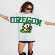 OREGON DUCKS DRIP CULTURE RELAXED FIT CREWNECK TEE