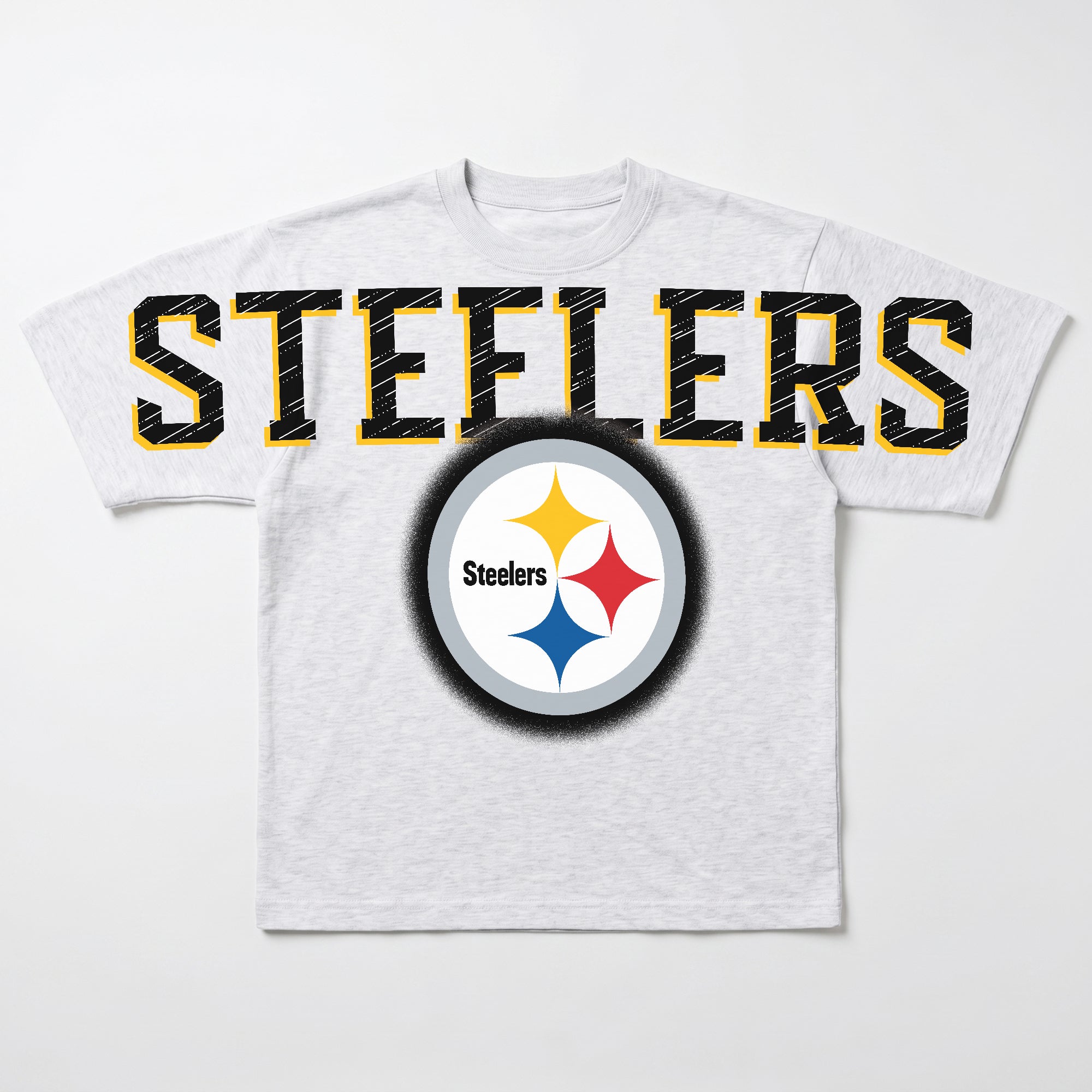 PITTSBURGH STEELERS DRIP CULTURE RELAXED FIT CREWNECK TEE