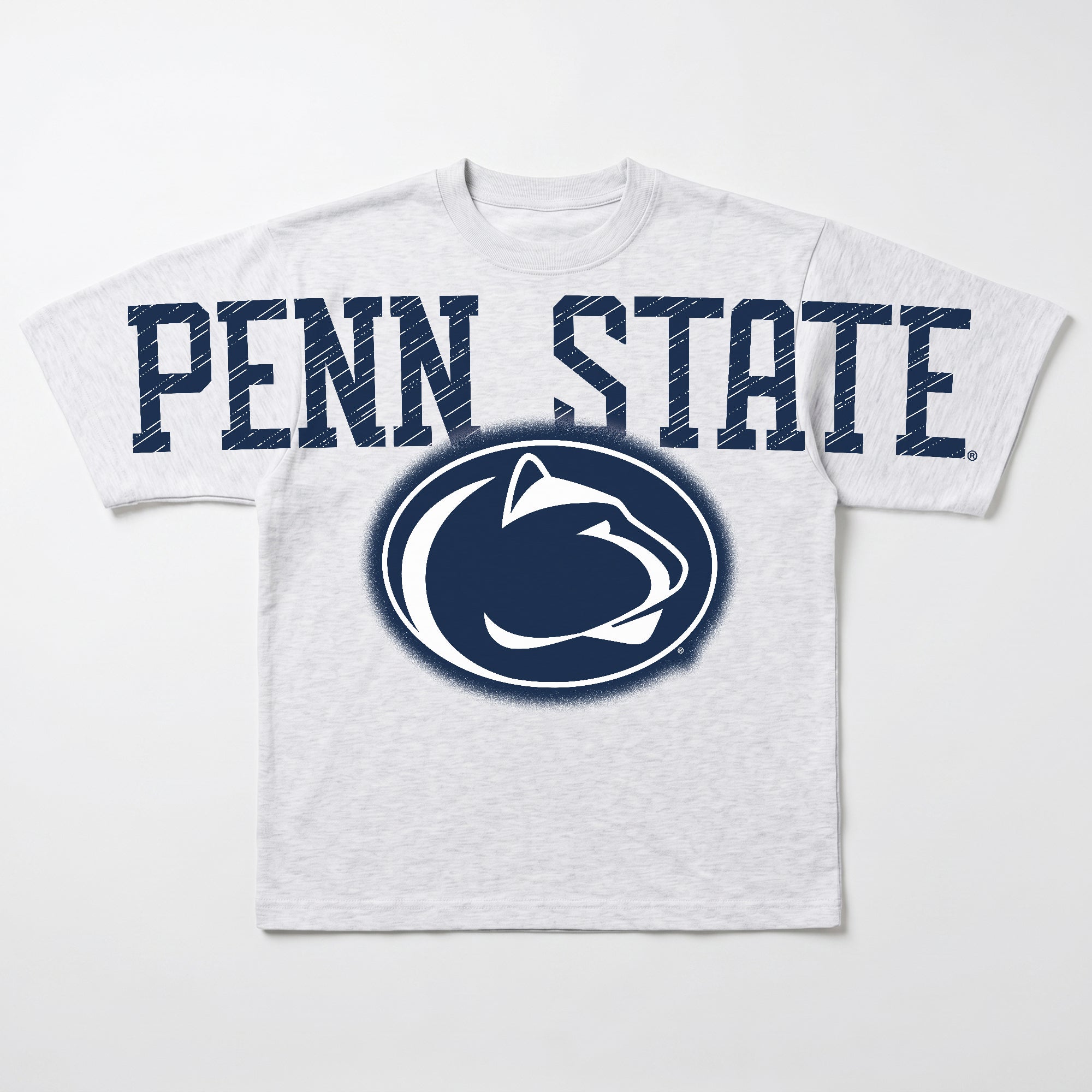 PENN STATE NITTANY LIONS DRIP CULTURE RELAXED FIT CREWNECK TEE