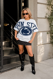 PENN STATE NITTANY LIONS DRIP CULTURE RELAXED FIT CREWNECK TEE