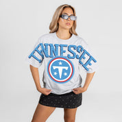 TENNESSEE TITANS DRIP CULTURE RELAXED FIT CREWNECK TEE