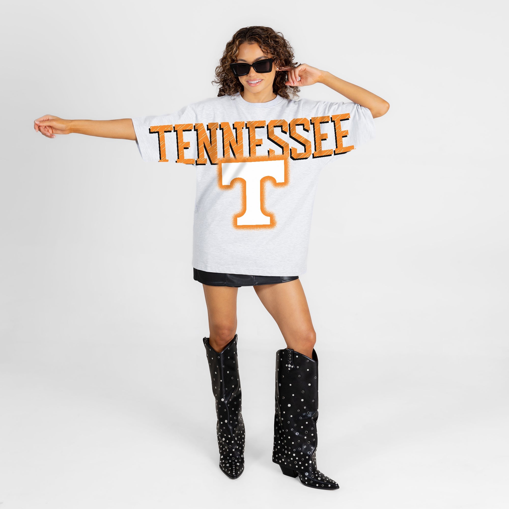 TENNESSEE VOLUNTEERS DRIP CULTURE RELAXED FIT CREWNECK TEE