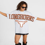 TEXAS LONGHORNS DRIP CULTURE RELAXED FIT CREWNECK TEE