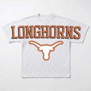 TEXAS LONGHORNS DRIP CULTURE RELAXED FIT CREWNECK TEE