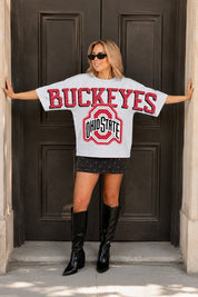 OHIO STATE BUCKEYES DRIP CULTURE RELAXED FIT CREWNECK TEE