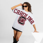 SOUTH CAROLINA GAMECOCKS DRIP CULTURE RELAXED FIT CREWNECK TEE