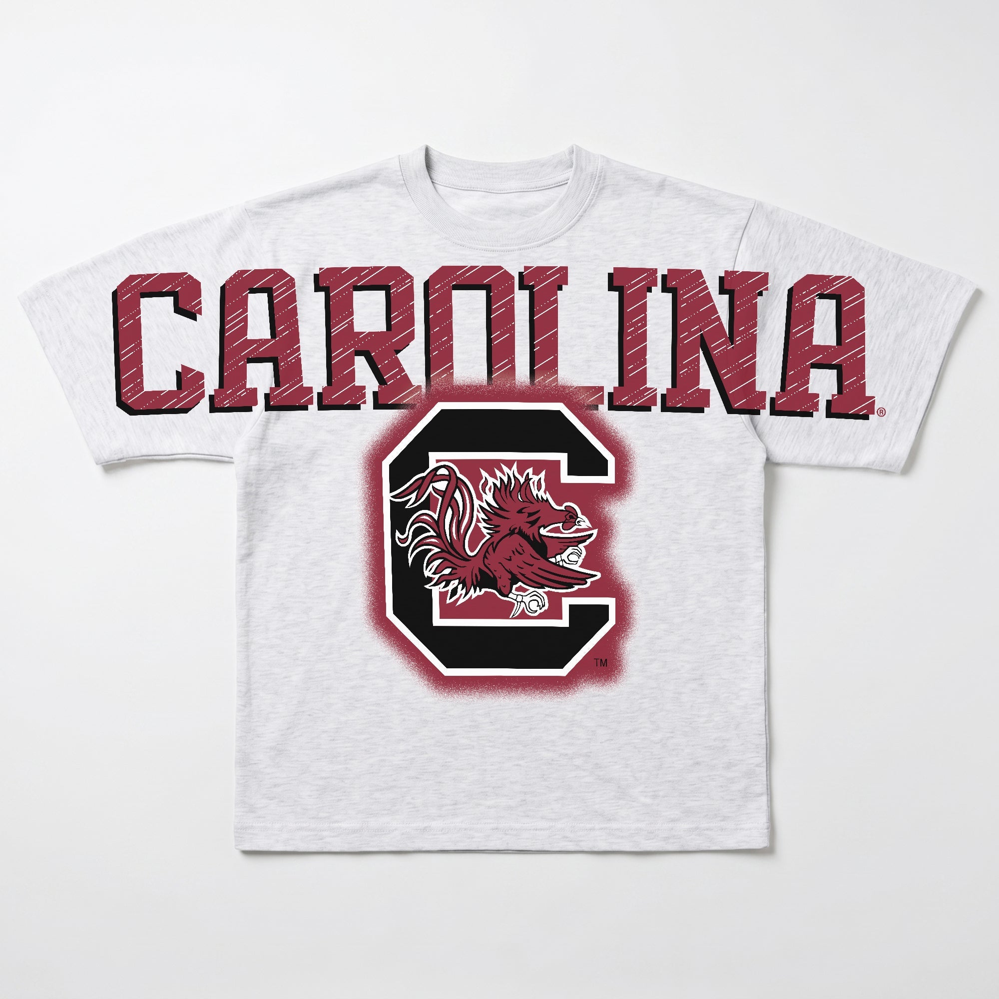 SOUTH CAROLINA GAMECOCKS DRIP CULTURE RELAXED FIT CREWNECK TEE