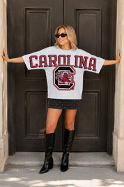 SOUTH CAROLINA GAMECOCKS DRIP CULTURE RELAXED FIT CREWNECK TEE
