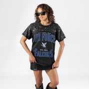 AIR FORCE FALCONS IN THE ZONE VINTAGE WASH RHINESTONE TEE