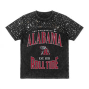 ALABAMA CRIMSON TIDE IN THE ZONE VINTAGE WASH RHINESTONE TEE