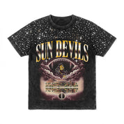 ARIZONA STATE SUN DEVILS SKY'S THE LIMIT VINTAGE WASH RHINESTONE TEE