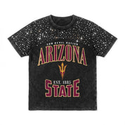 ARIZONA STATE SUN DEVILS IN THE ZONE VINTAGE WASH RHINESTONE TEE