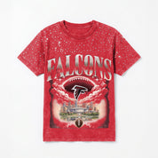 ATLANTA FALCONS SKY'S THE LIMIT VINTAGE WASH RHINESTONE TEE