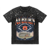 AUBURN TIGERS DREAM BIG VINTAGE WASH RHINESTONE TEE