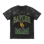 BAYLOR BEARS IN THE ZONE VINTAGE WASH RHINESTONE TEE