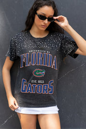 FLORIDA GATORS IN THE ZONE VINTAGE WASH RHINESTONE TEE