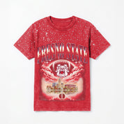 FRESNO STATE BULLDOGS SKY'S THE LIMIT VINTAGE WASH RHINESTONE TEE