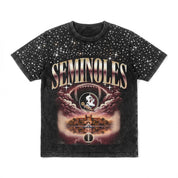 FLORIDA STATE SEMINOLES SKY'S THE LIMIT VINTAGE WASH RHINESTONE TEE