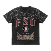 FLORIDA STATE SEMINOLES IN THE ZONE VINTAGE WASH RHINESTONE TEE
