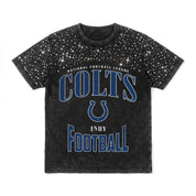 INDIANAPOLIS COLTS IN THE ZONE VINTAGE WASH RHINESTONE TEE