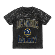 LOS ANGELES GALAXY IN THE ZONE VINTAGE WASH RHINESTONE TEE