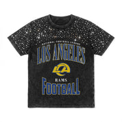 LOS ANGELES RAMS IN THE ZONE VINTAGE WASH RHINESTONE TEE