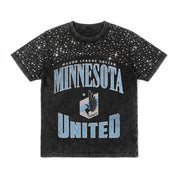 MINNESOTA UNITED IN THE ZONE VINTAGE WASH RHINESTONE TEE